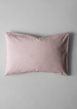TOAST Organic Cotton Ticking Stripe Housewife Pillowcase- Textiles|Bed Linen