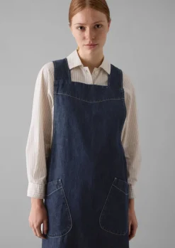 TOAST Organic Denim Cross Back Apron- Outdoor|Aprons & Tea Towels