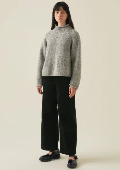 TOAST Orla Donegal Wool Sweater-Women Knitwear