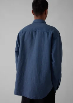 TOAST Overdyed Check Workwear Shirt- Workwear|Shirts