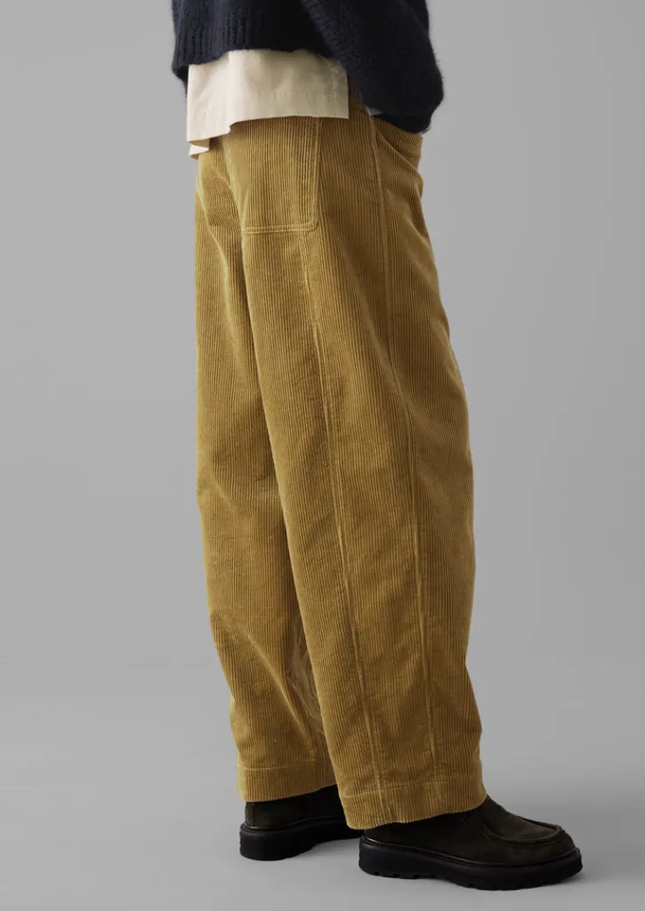 TOAST Panelled Organic Cord Trousers-Women Cord|Workwear