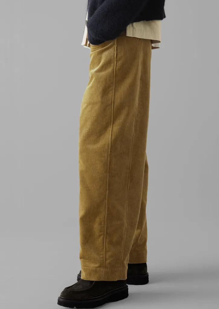 TOAST Panelled Organic Cord Trousers-Women Cord|Workwear