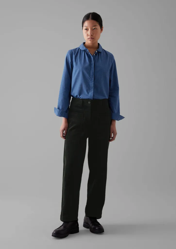 TOAST Panelled Organic Cord Trousers-Women Cord|Workwear
