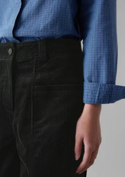 TOAST Panelled Organic Cord Trousers-Women Cord|Workwear