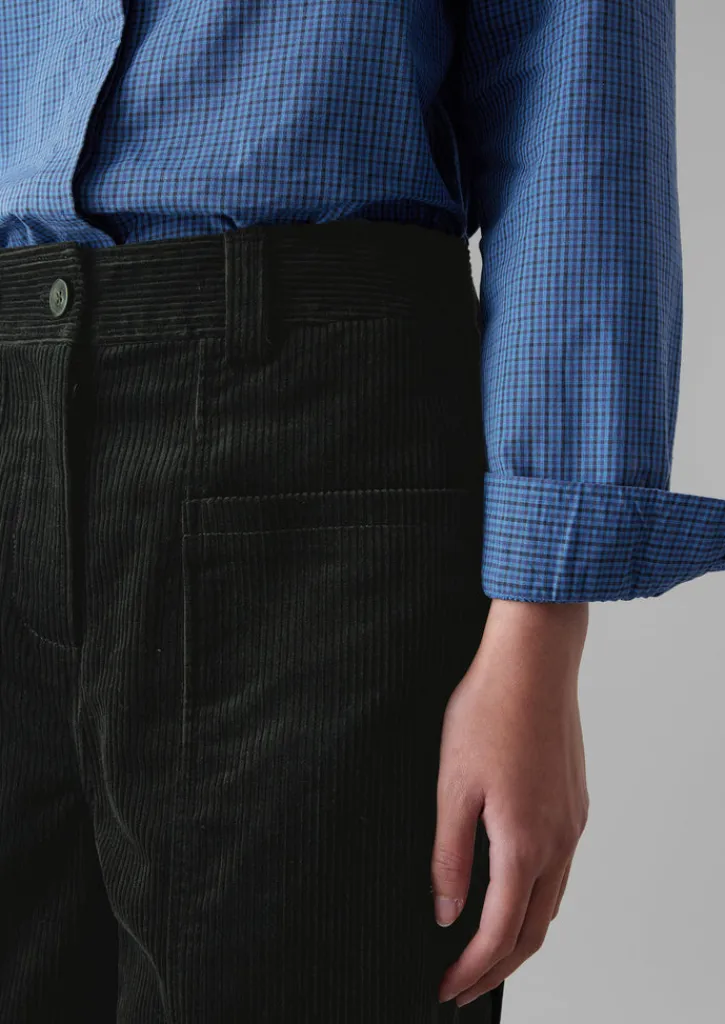 TOAST Panelled Organic Cord Trousers-Women Cord|Workwear