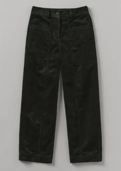 TOAST Panelled Organic Cord Trousers-Women Cord|Workwear