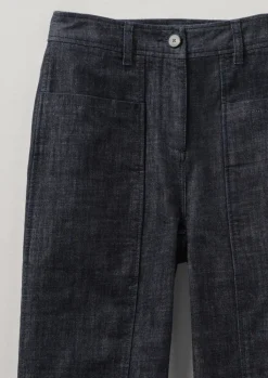 TOAST Panelled Organic Denim Trousers-Women Denim|Workwear