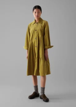 TOAST Panelled Organic Needlecord Dress-Women Cord|Dresses