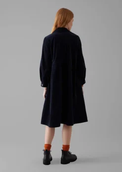 TOAST Panelled Organic Needlecord Dress-Women Cord|Dresses