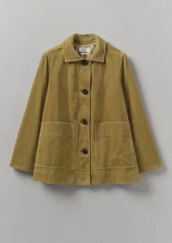 TOAST Patch Pocket Organic Cord Jacket-Women Cord|Workwear