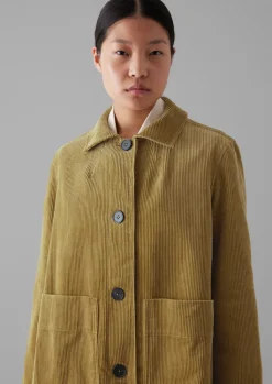 TOAST Patch Pocket Organic Cord Jacket-Women Cord|Workwear
