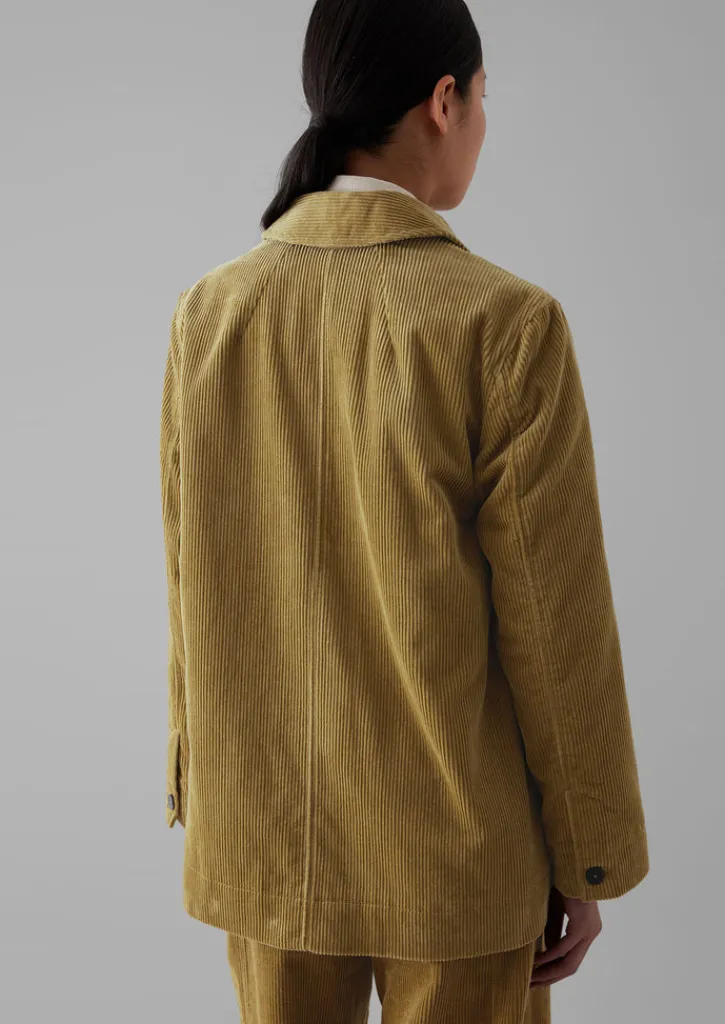 TOAST Patch Pocket Organic Cord Jacket-Women Cord|Workwear