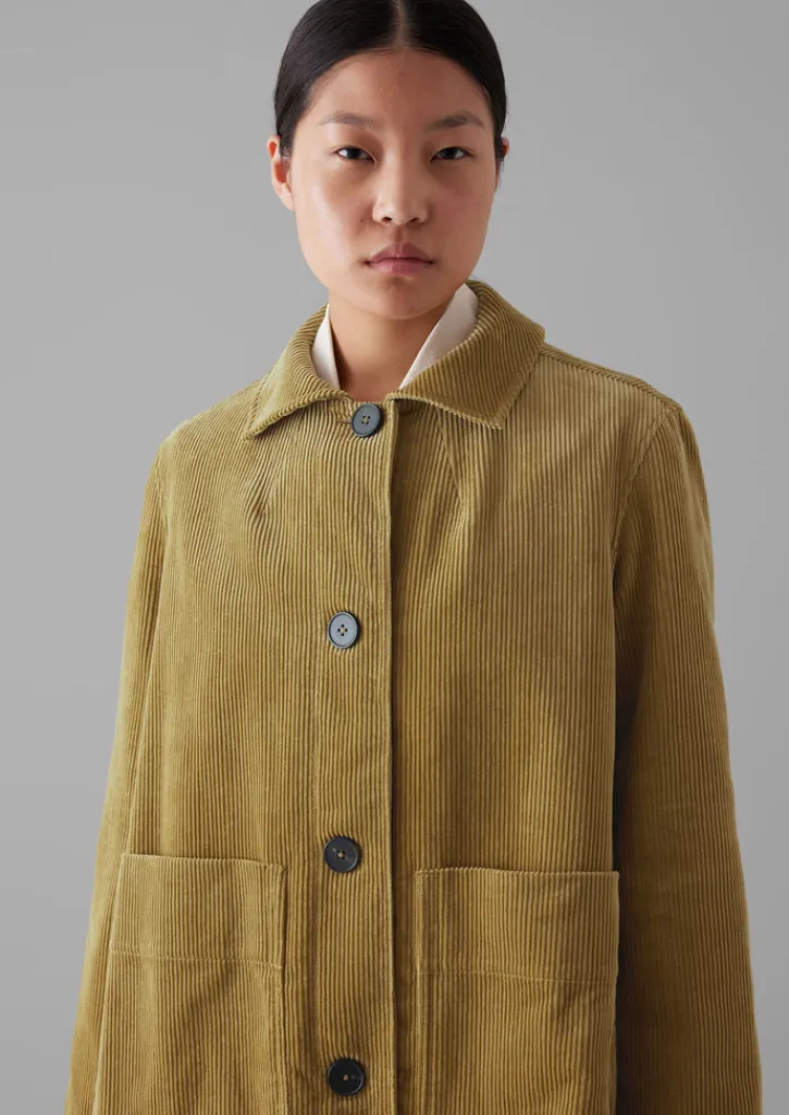 TOAST Patch Pocket Organic Cord Jacket-Women Cord|Workwear