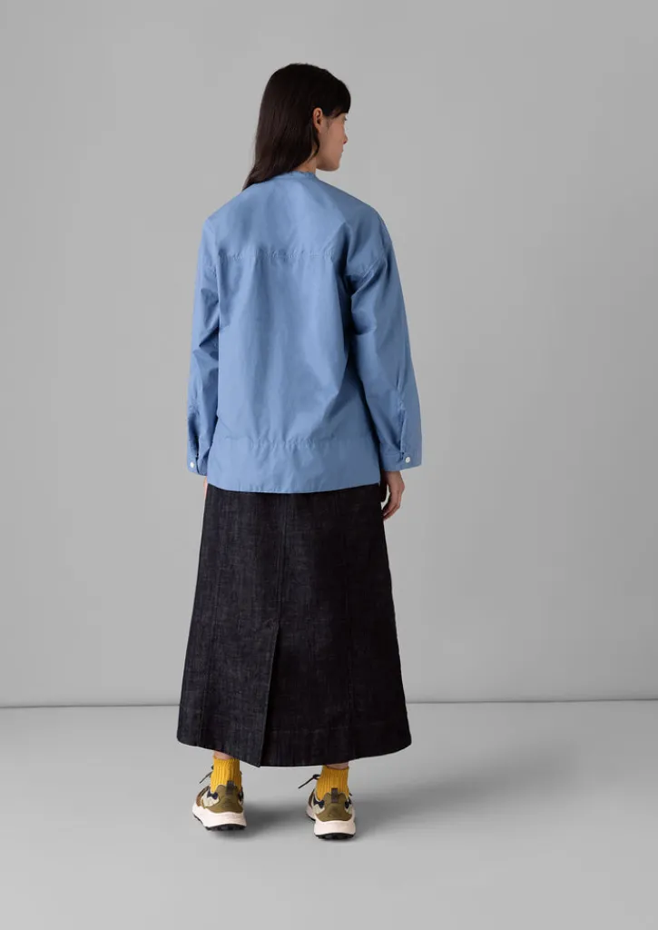 TOAST Patch Pocket Organic Denim Skirt-Women Denim|Workwear
