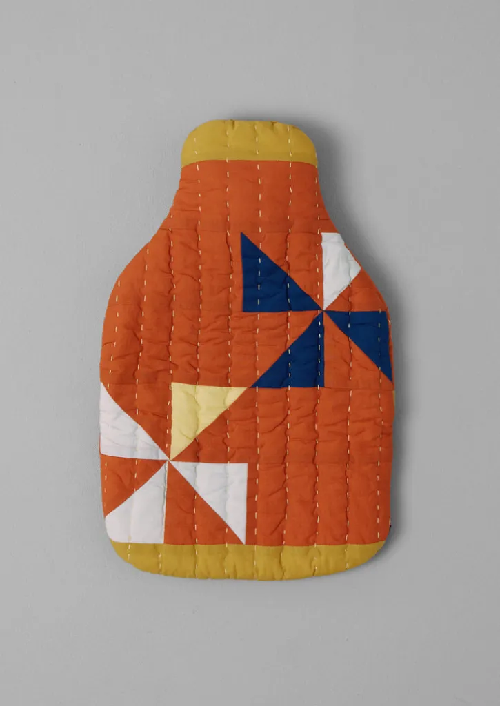 TOAST Pinwheel Patchwork Hot Water Bottle Cover- Textiles|Hot Water Bottle Covers