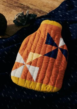 TOAST Pinwheel Patchwork Hot Water Bottle Cover- Textiles|Hot Water Bottle Covers