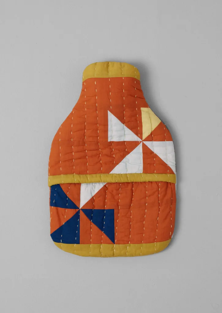 TOAST Pinwheel Patchwork Hot Water Bottle Cover- Textiles|Hot Water Bottle Covers