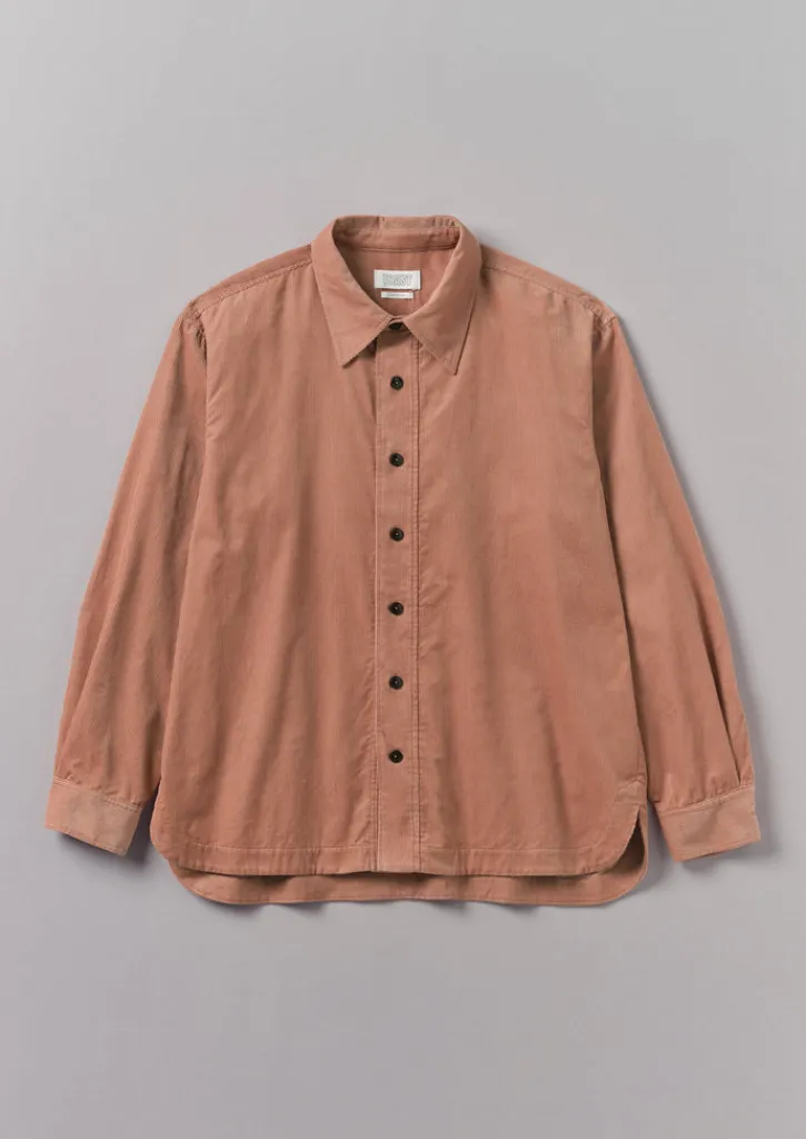 TOAST Point Collar Organic Cord Shirt- Cord|Shirts