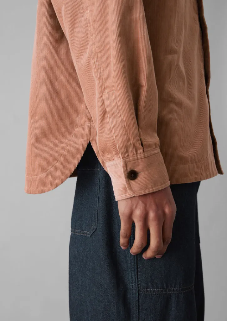 TOAST Point Collar Organic Cord Shirt- Cord|Shirts