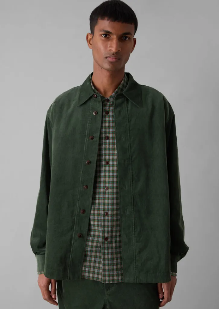TOAST Point Collar Organic Cord Shirt- Cord|Shirts