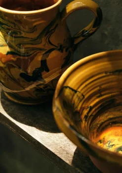 TOAST Poterie Barbotine Marbled Pitcher- Ceramics