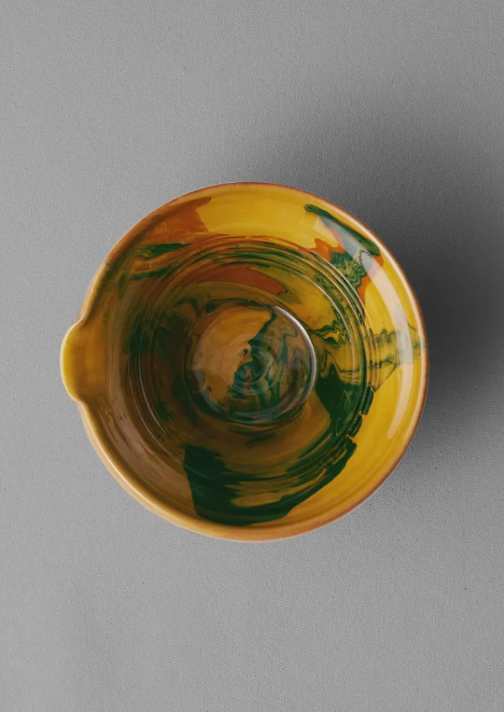 TOAST Poterie Barbotine Marbled Pouring Bowl- Ceramics|Tableware