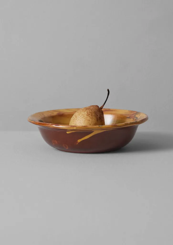 TOAST Poterie Barbotine Marbled Dish- Ceramics