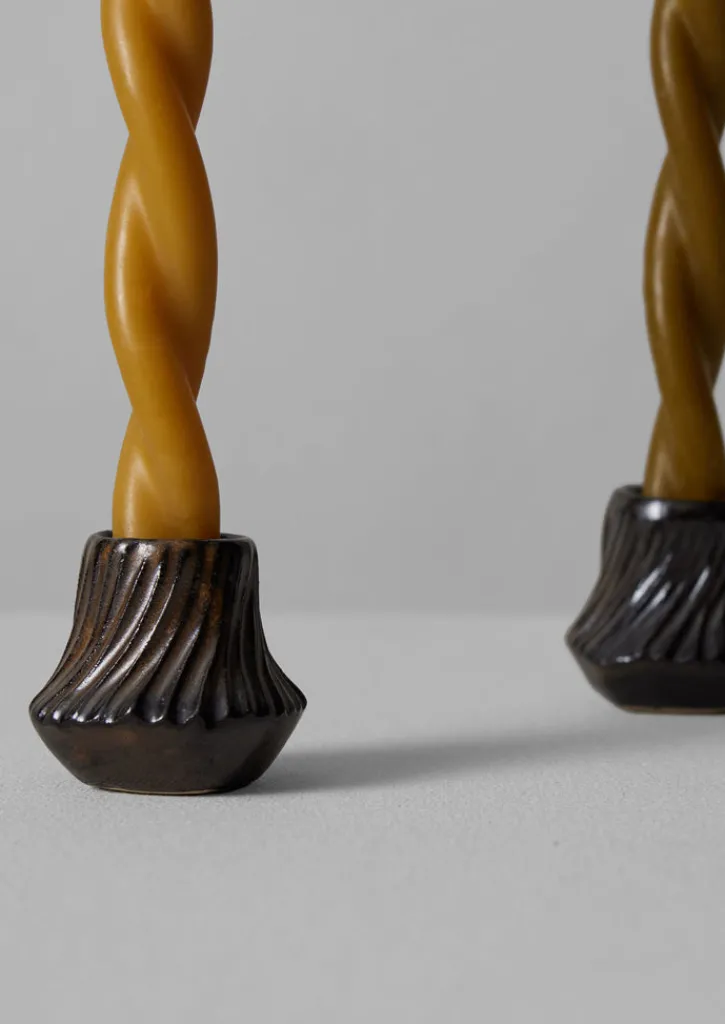 TOAST PPP Lab Hand Pinched Stoneware Candle Holder- Decorative Pieces|Ceramics