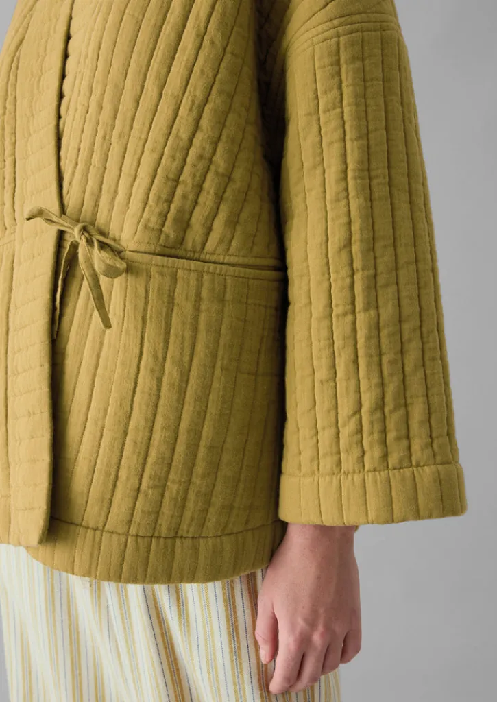 TOAST Quilted Cotton Gown-Women Gowns|Nightwear