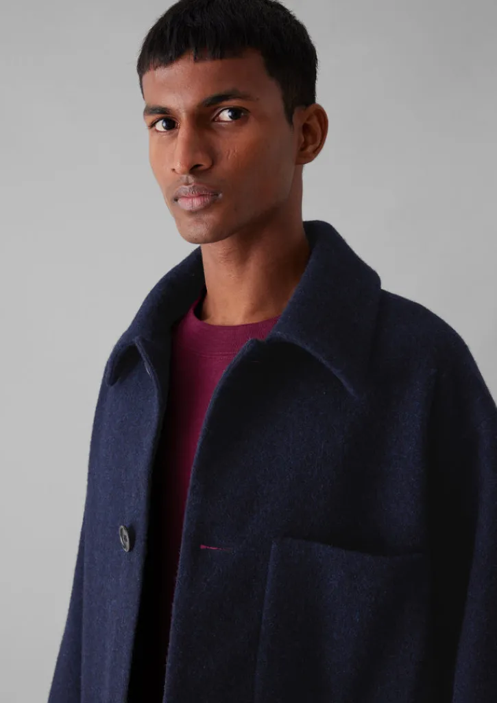 TOAST Relaxed Wool Coat- Coats & Jackets