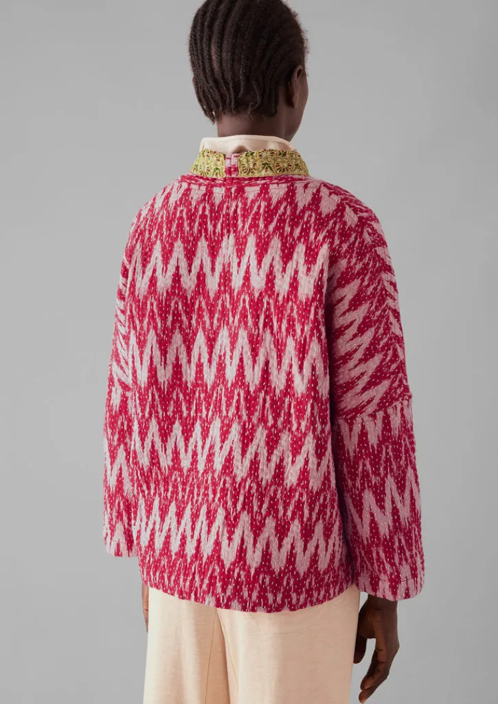 TOAST Repurposed Ikat Kantha Jacket-Women Gowns|Nightwear
