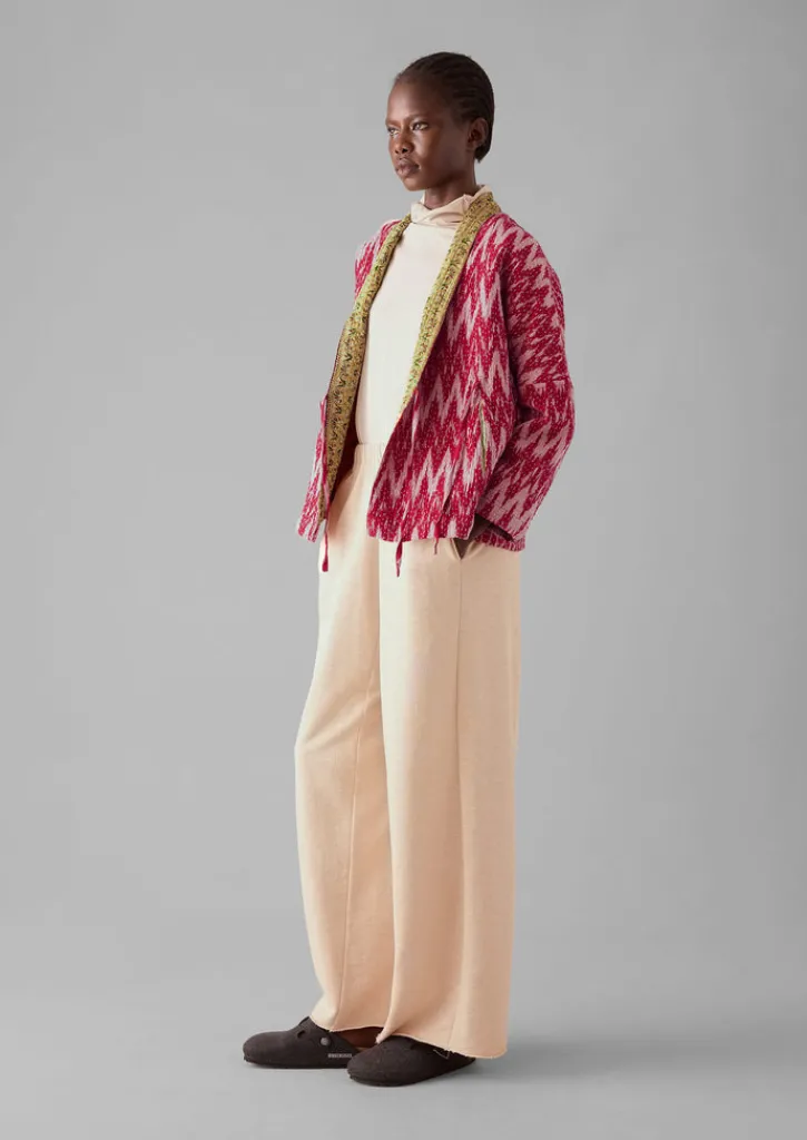 TOAST Repurposed Ikat Kantha Jacket-Women Gowns|Nightwear