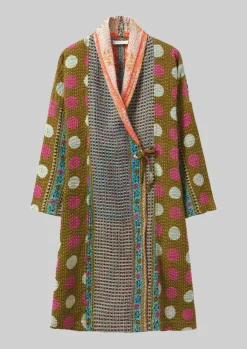TOAST Repurposed Kantha Coat-Women Gowns|Nightwear