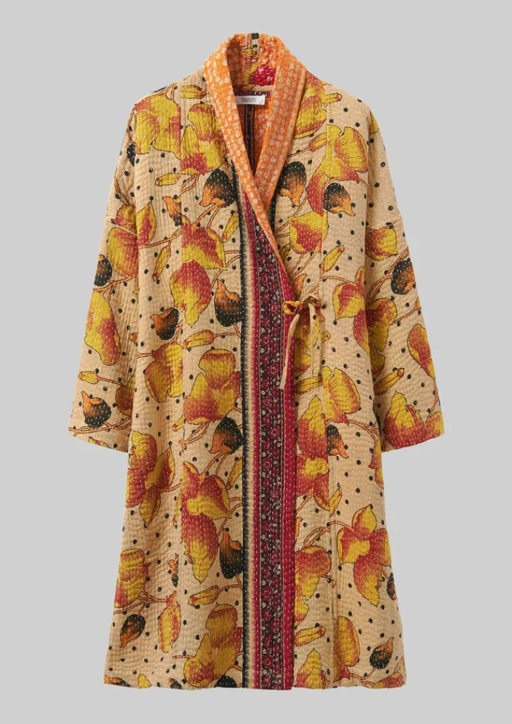 TOAST Repurposed Kantha Coat-Women Gowns|Nightwear
