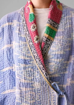 TOAST Repurposed Kantha Coat-Women Gowns|Nightwear