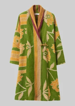 TOAST Repurposed Kantha Coat-Women Gowns|Nightwear