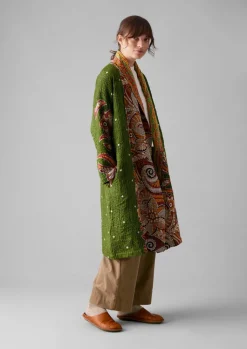TOAST Repurposed Kantha Coat-Women Gowns|Nightwear
