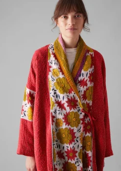 TOAST Repurposed Kantha Coat-Women Gowns|Nightwear