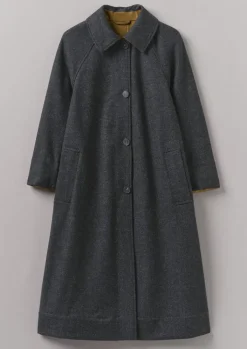 TOAST Reversible Cotton Wool Coat-Women Coats & Jackets