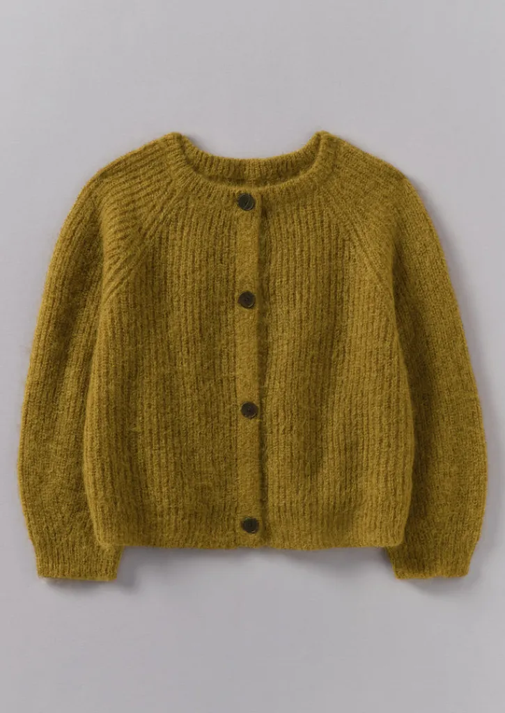 TOAST Ribbed Mohair Blend Cardigan-Women Cashmere|Knitwear