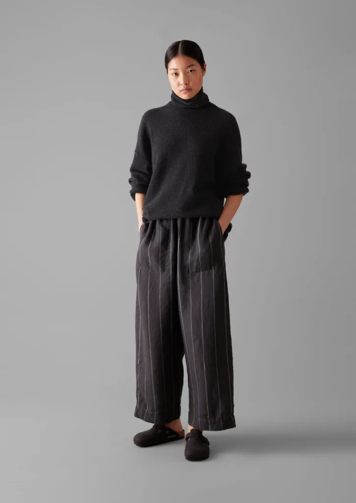 TOAST Roll Neck Wool Cashmere Sweater-Women Cashmere|Loungewear