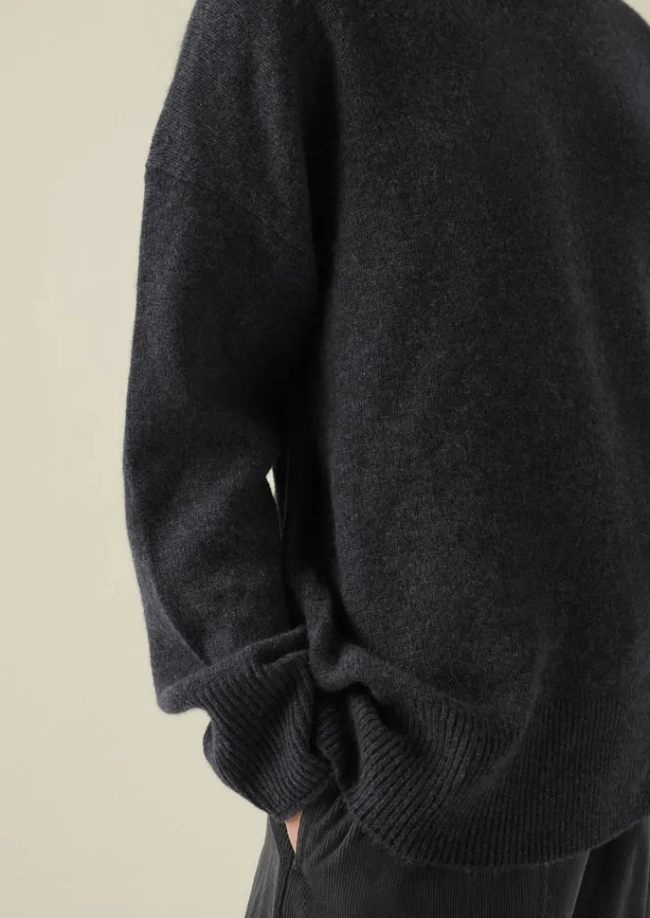 TOAST Roll Neck Wool Cashmere Sweater-Women Cashmere|Loungewear