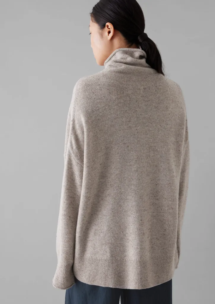 TOAST Roll Neck Wool Cashmere Sweater-Women Jersey|Cashmere