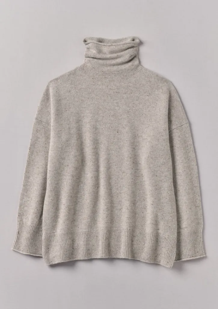 TOAST Roll Neck Wool Cashmere Sweater-Women Jersey|Cashmere