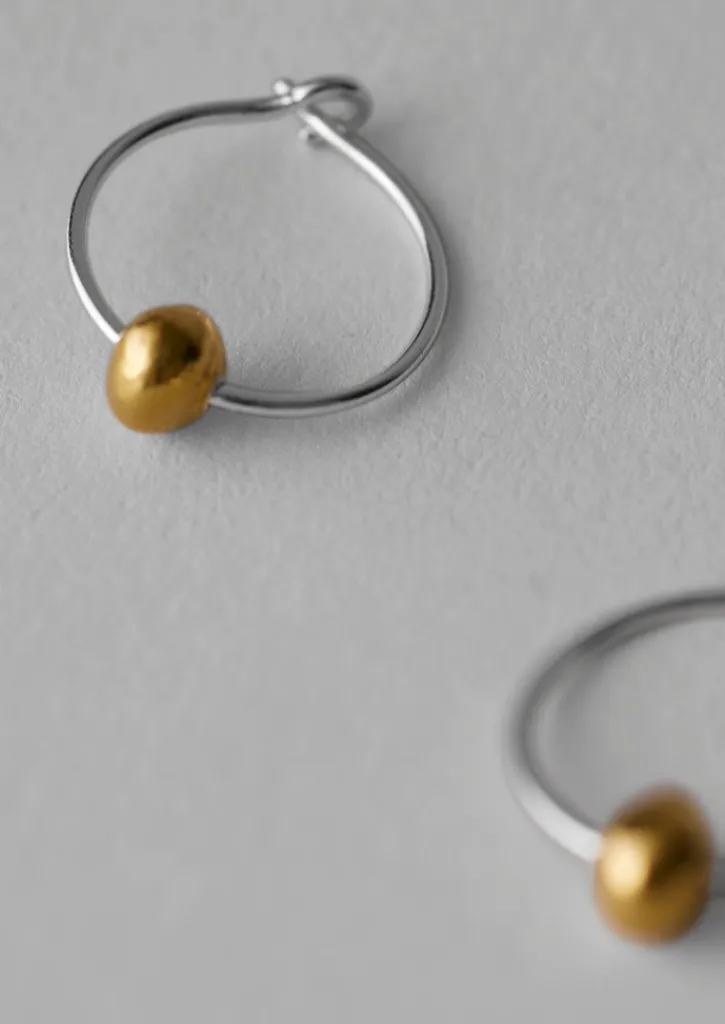 TOAST Sally Lacock Seed Hoop Earrings-Women Jewellery