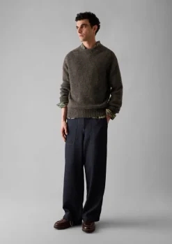TOAST Seamless Shetland Wool Sweater- Knitwear