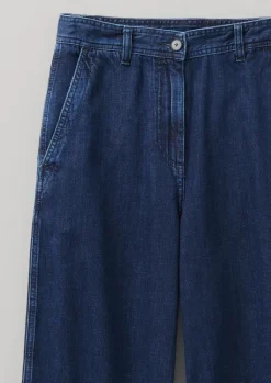 TOAST Seren Flat Front Denim Trousers-Women Denim|Jeans