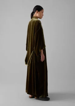 TOAST Silk Velvet Gown-Women Velvet|Gowns