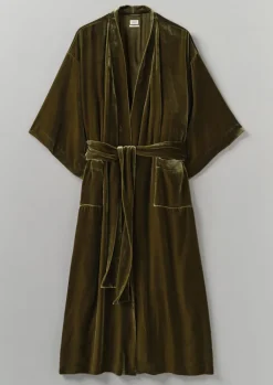 TOAST Silk Velvet Gown-Women Velvet|Gowns
