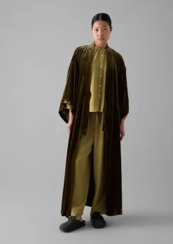 TOAST Silk Velvet Gown-Women Velvet|Gowns